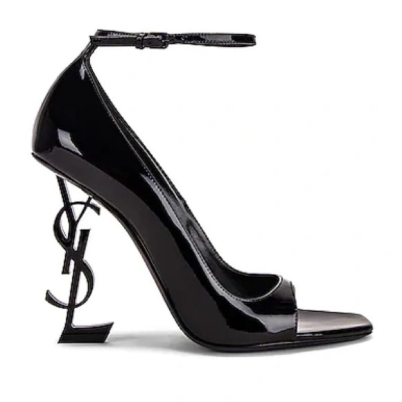 SAINT LAURENT Tower Opyum Ankle Strap Heels
$1,390 Black Nero Patent Leather 11 - Picture 1 of 16